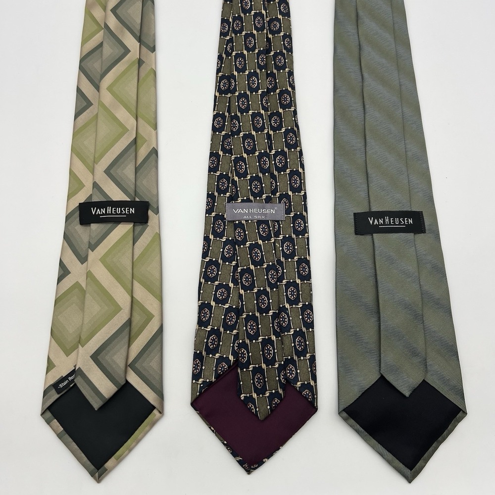 Van Heusen Ties Lot Of 3 - Picture 2 of 2